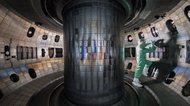 Tokamak Fusionskammer Tokamak Fusionskammer